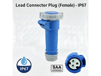 Thumbnail for Caravan Lead Connector Plug (Female) 16A IP67