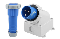 Thumbnail for Caravan Lead Connector Plug Female and Male Inlets 16A IP67