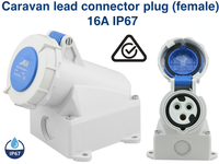 Thumbnail for Polycarbonate housing on caravan lead connector