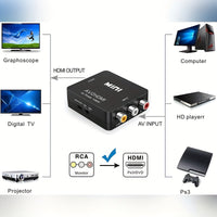 Thumbnail for AV to HDMI Converter - RCA to HDMI Adapter