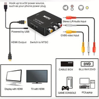 Thumbnail for AV to HDMI Converter - RCA to HDMI Adapter