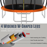Thumbnail for 10FT Trampoline Kids Outdoor Trampolines
