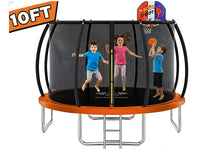 Thumbnail for 10FT Trampoline Kids Outdoor Trampolines