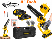 Thumbnail for Mini Chainsaw Cordless Power Chainsaws 8