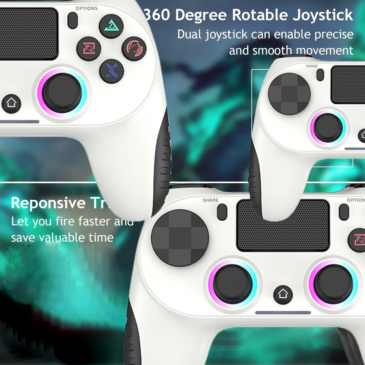 Wireless PS4 Controller