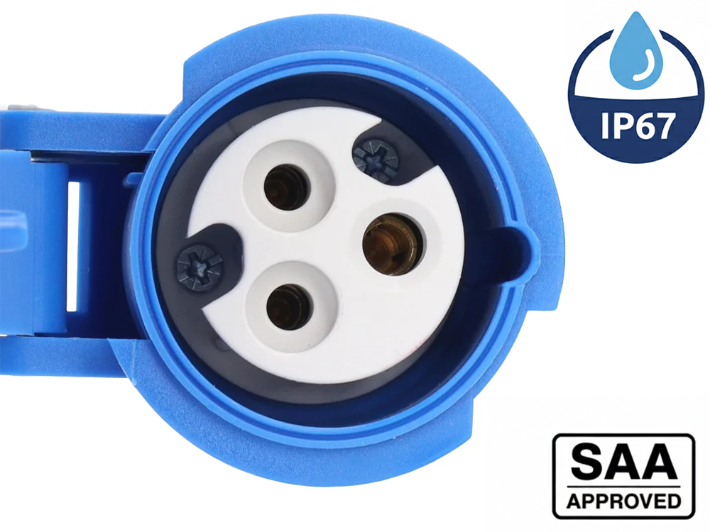 Caravan Extension Cable Adaptor 2M IP67