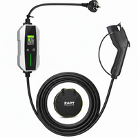 Thumbnail for Portable EV charger Type 2 10A with cable coiled