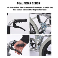 Thumbnail for Self propelling folding wheelchair