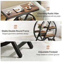 Thumbnail for 3 Tier Side Table with Storage Shelf Narrow End Table