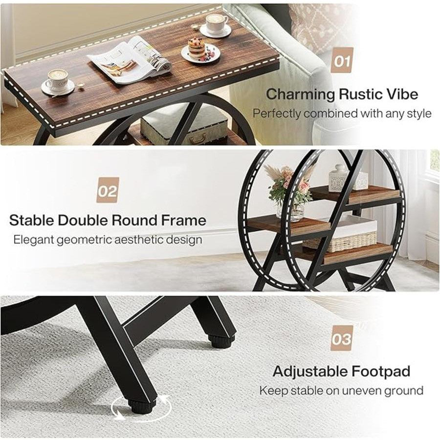 3 tier side table assembly hardware included