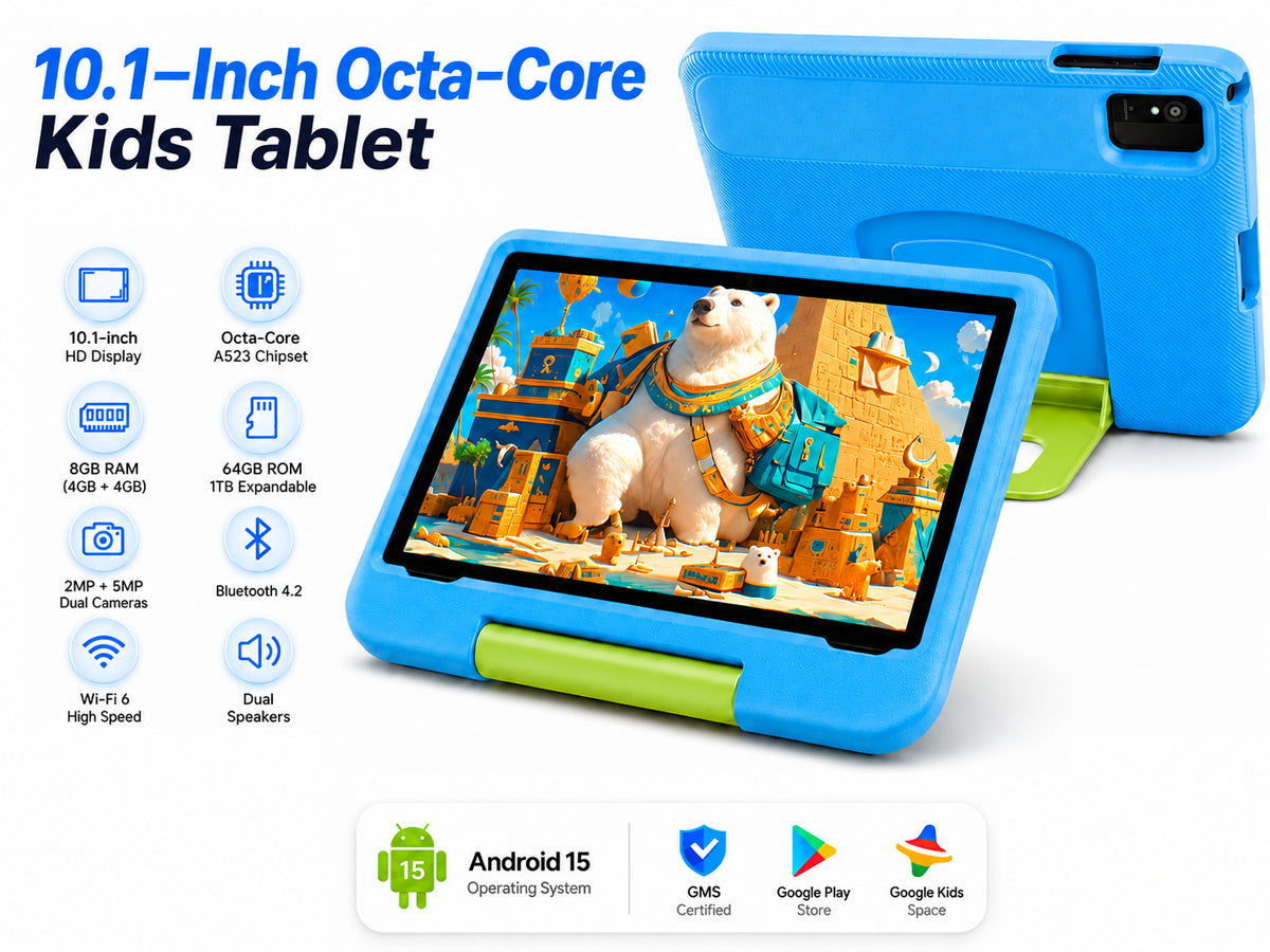 10.1 Android Tablet with Protective Case