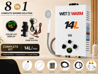 Thumbnail for Gas Water Heater 14L + 12V Pump