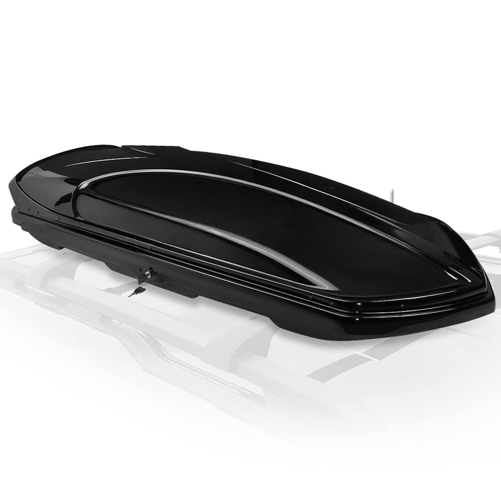 Premium Quality Roof Racks Box with 420L Capacity Glossy Black