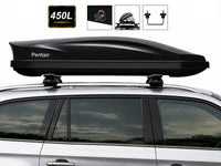 Thumbnail for Car Roof Box with 450L Capacity – Glossy Black