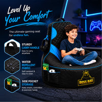 Thumbnail for Gaming Bean Bag Chair with Side Pocket - Child Size