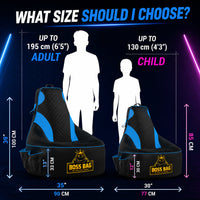Thumbnail for Gaming Bean Bag Chair with Side Pocket - Child Size