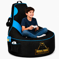 Thumbnail for Gaming Bean Bag Chair with Side Pocket - Child Size