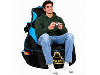 Thumbnail for Gaming Bean Bag Chair with Side Pocket - Adult Size