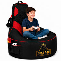 Thumbnail for Gaming Bean Bag Chair with Side Pocket - Child Size