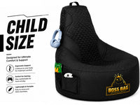 Thumbnail for Gaming Bean Bag Chair with Side Pocket - Child Size