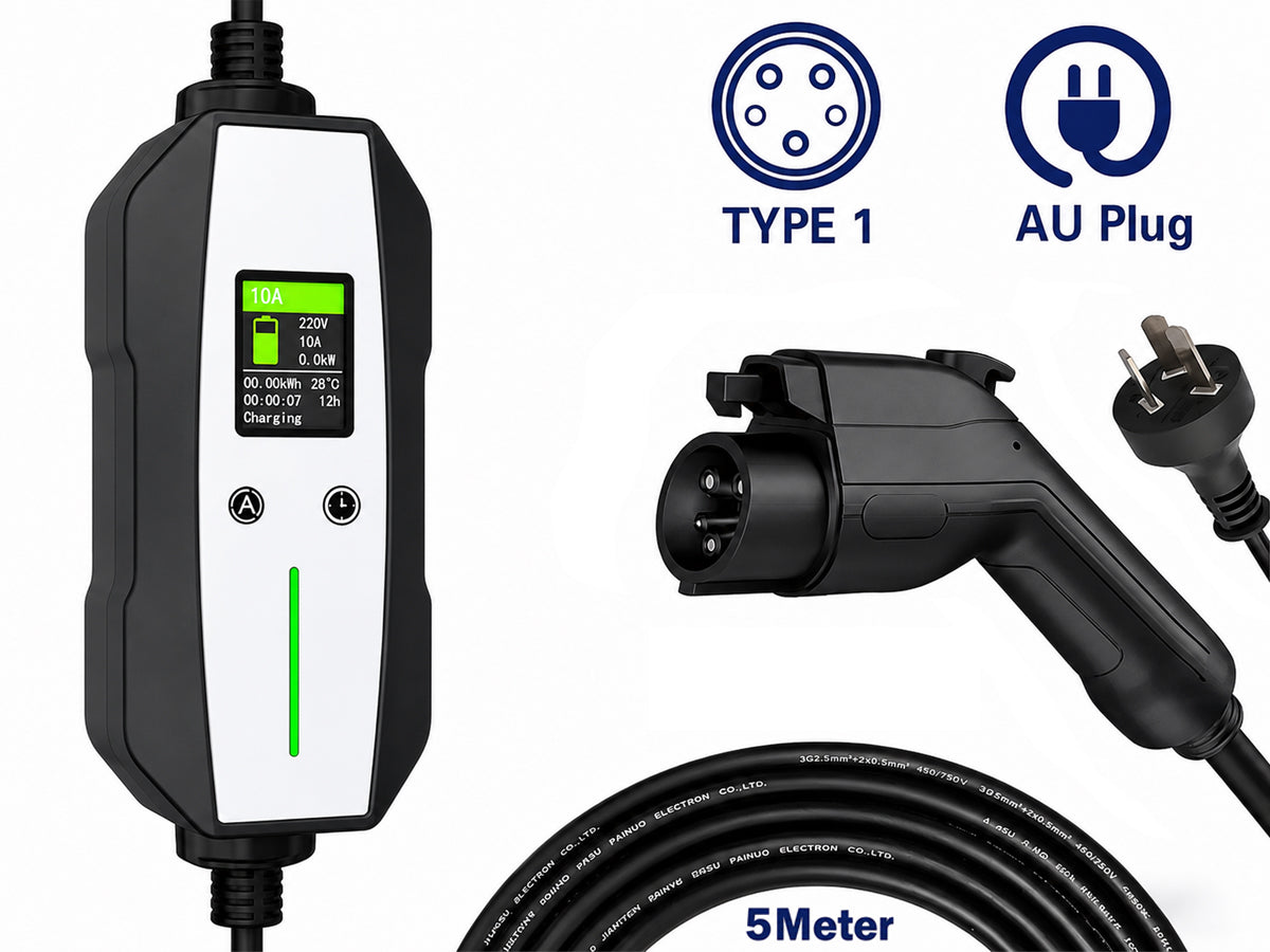 Zapt Type 1 EV Charger (10A, 2.4kW)