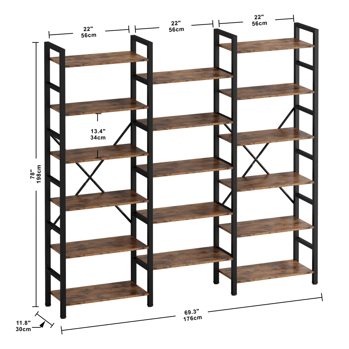YA-00-00-A_HS163 Bookshelf Bookcase
