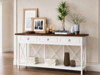 Thumbnail for 180cm Console Table Hall way Entry Table with 3 Drawers