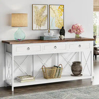 Thumbnail for 180cm Console Table Hall way Entry Table with 3 Drawers