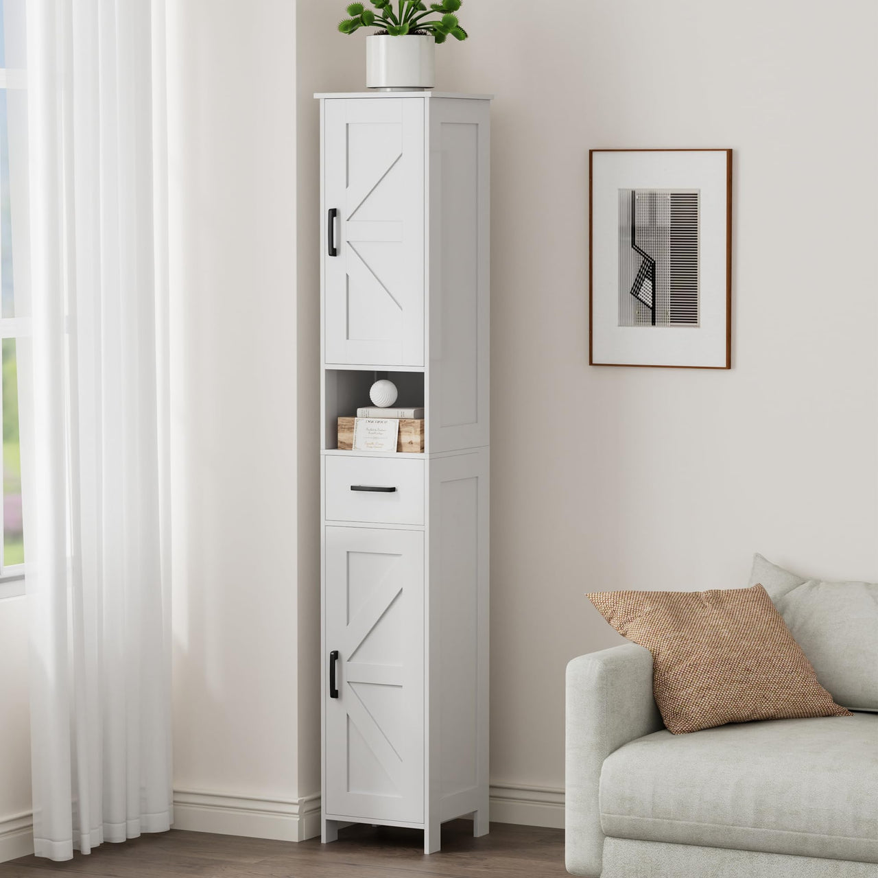 Ziva Bathroom Storage Cabinet