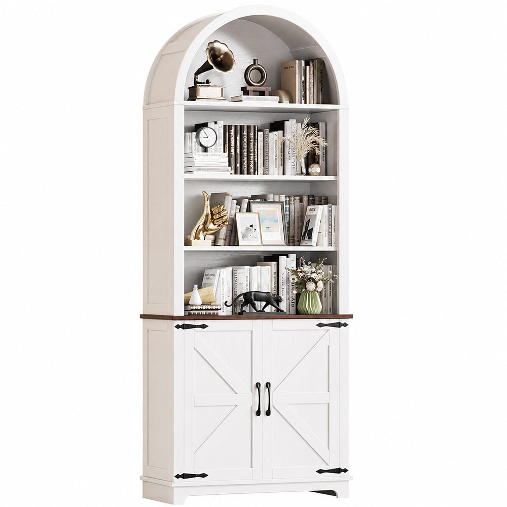 YA-00-00-A_HS178 Arched Bookshelf