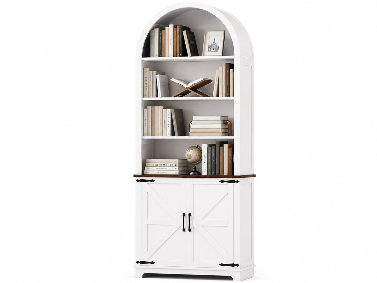YA-00-00-A_HS178 Arched Bookshelf