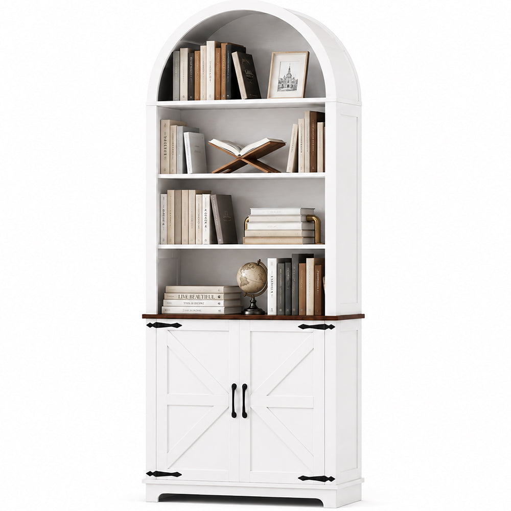 YA-00-00-A_HS178 Arched Bookshelf