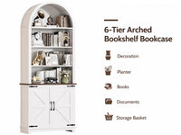 Thumbnail for YA-00-00-A_HS178 Arched Bookshelf
