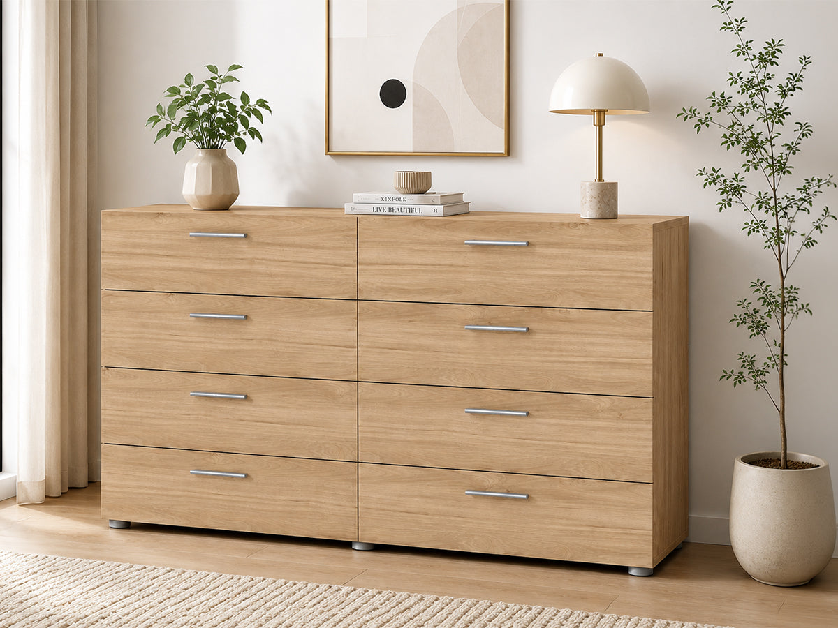 Ziva 8-Drawer Lowboy