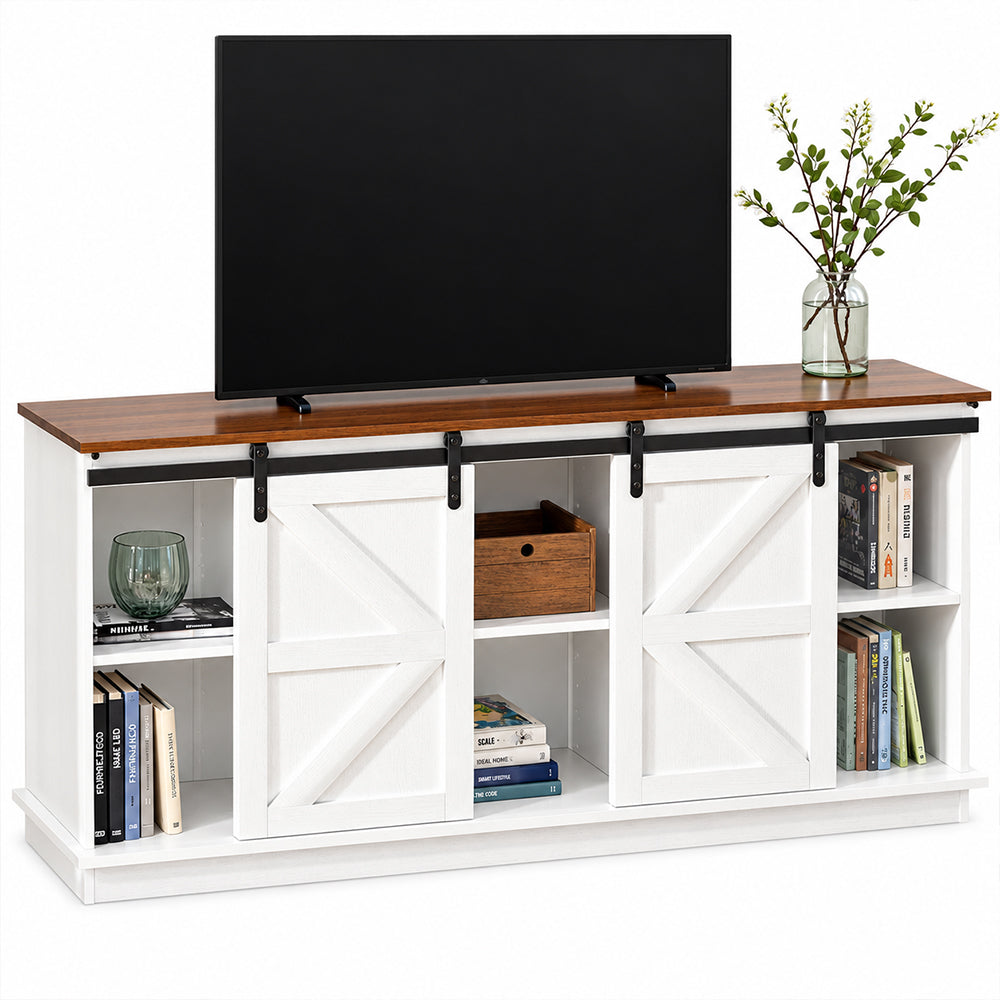 Entertainment Unit TV cabinet with Sliding Door