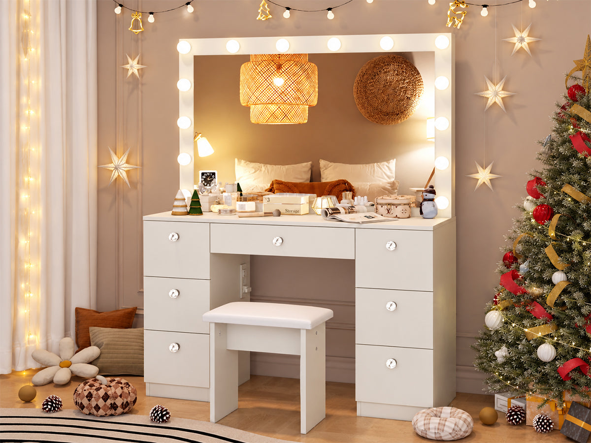 ZiVa Vanity Dressing Table with HD Mirror
