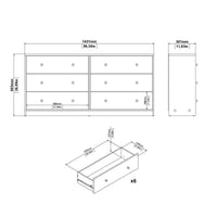 Thumbnail for Lowboy Chest of Drawers & Dressers