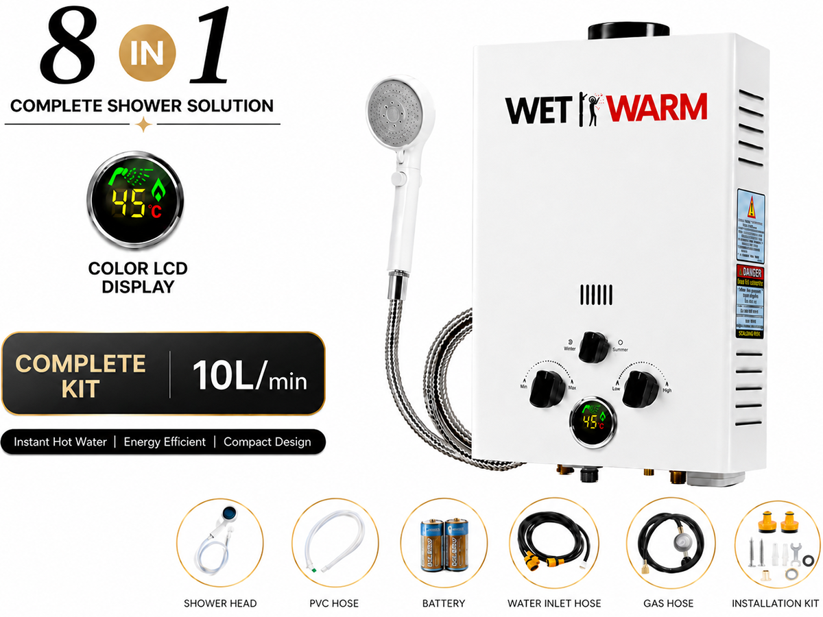 Warm Gas Water heater 10L