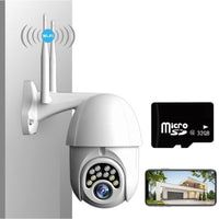 Thumbnail for Wireless security camera with smooth pan tilt movement