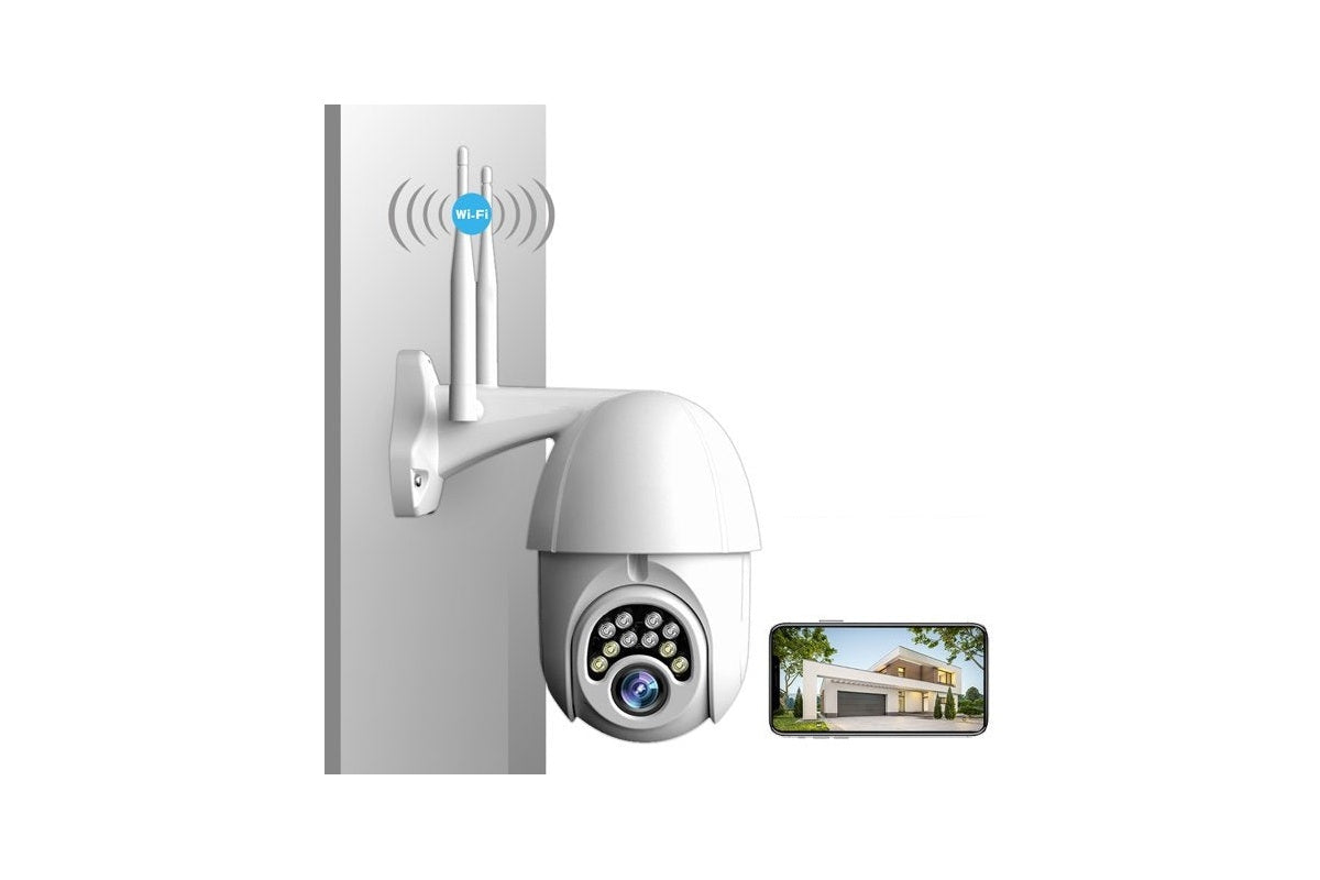 Security camera app control on mobile phone