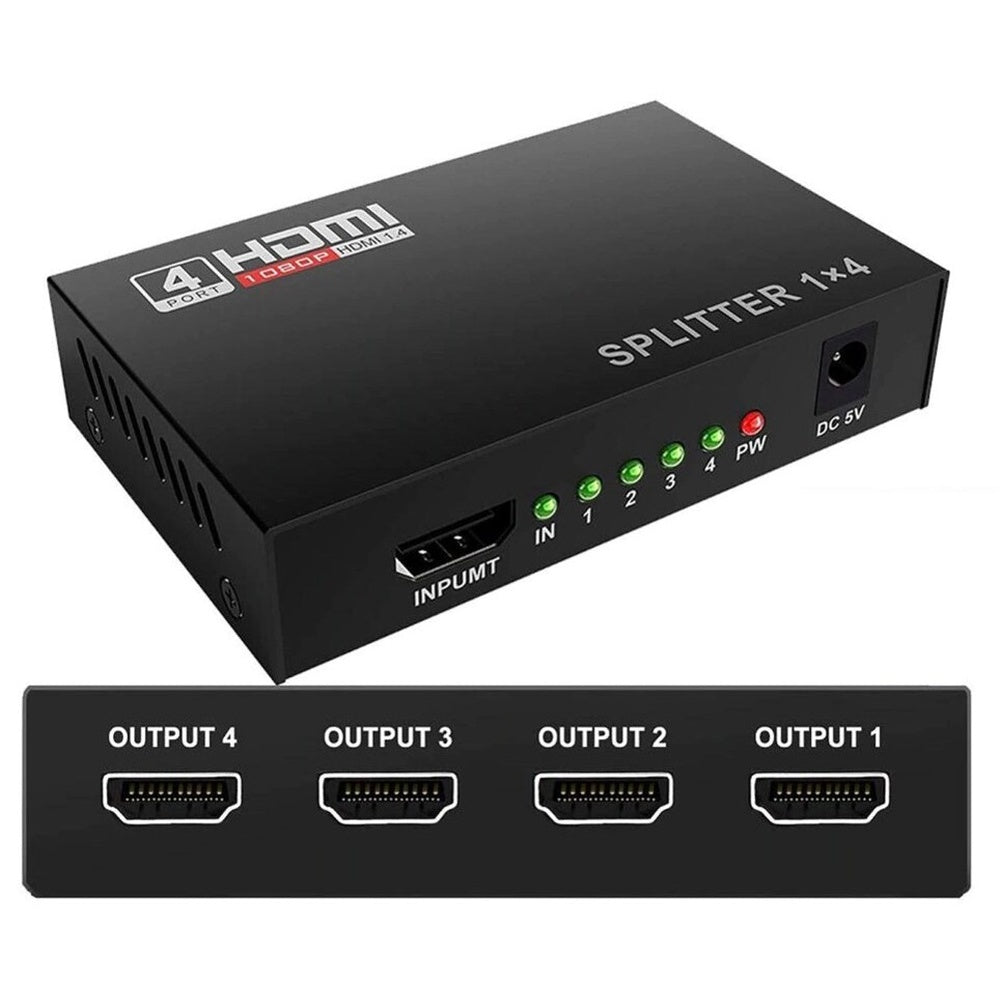 Splitter used in home entertainment setup