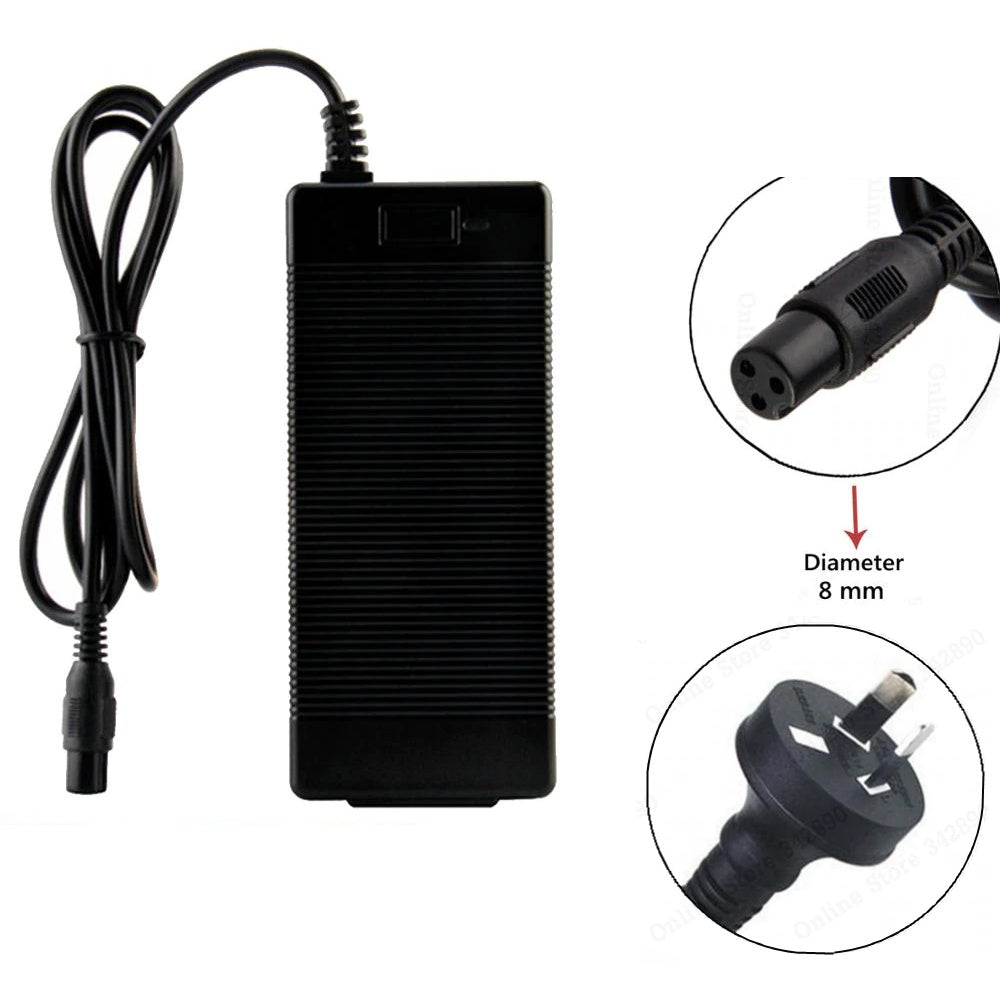 Hover board charger compact design for portability