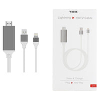 Thumbnail for Adapter connected to iPad for video output