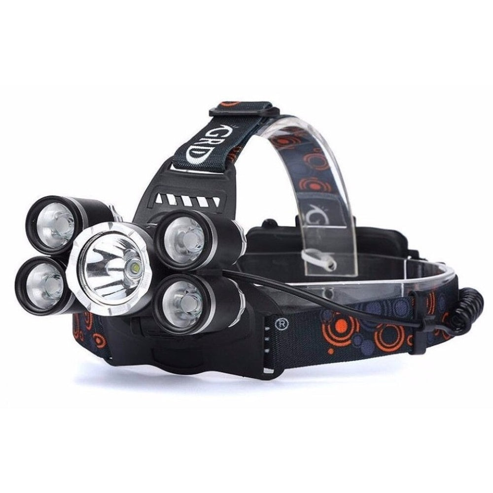 LED headlamp used for night hiking