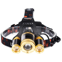 Thumbnail for Rechargeable Waterproof Headlamp Flashlight