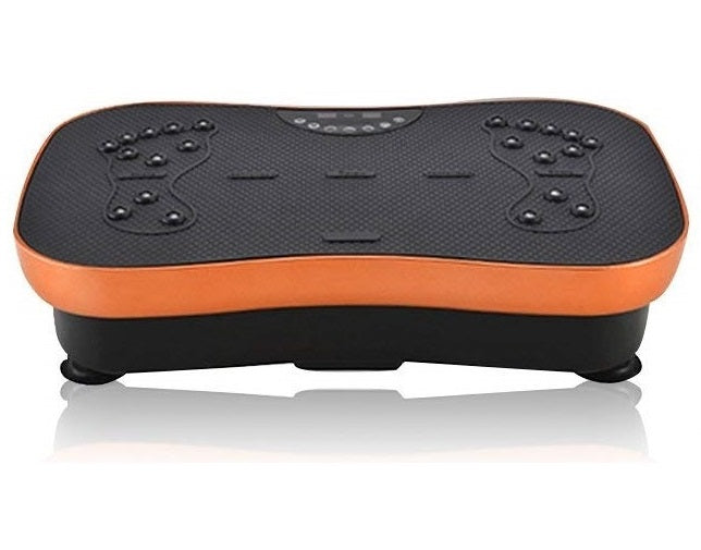 Vibration plate anti-skid foot surface