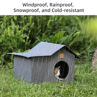 Thumbnail for Large Foldable Waterproof Outdoor Pet House