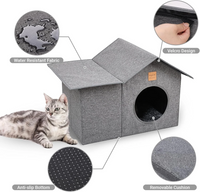 Thumbnail for Large Foldable Waterproof Outdoor Pet House