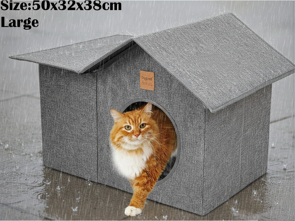 Large Foldable Waterproof Outdoor Pet House