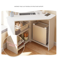 Thumbnail for Study Desk Triangular Corner Computer Desk